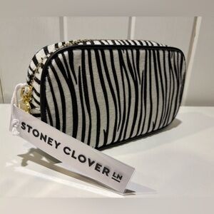 Stoney Clover Lane Petite Pouch - Zebra